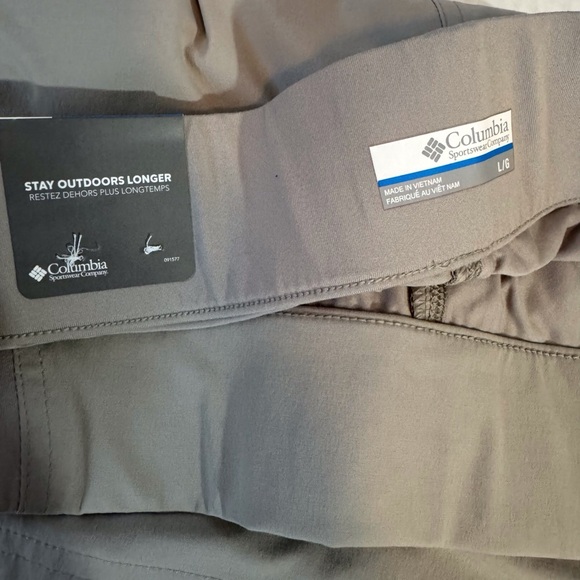 Columbia NWT Size Large Gray Climber Canyon Skort Skirt Omni Shield Hiking - Picture 8 of 8